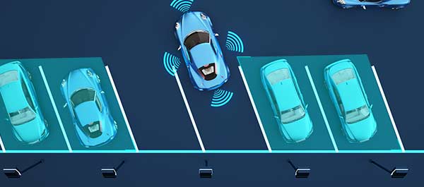 Algoritmo de reconocimiento de matrículas inteligente actualizable, una sola cámara puede controlar dos plazas de aparcamiento, reduciendo costos de equipamiento.